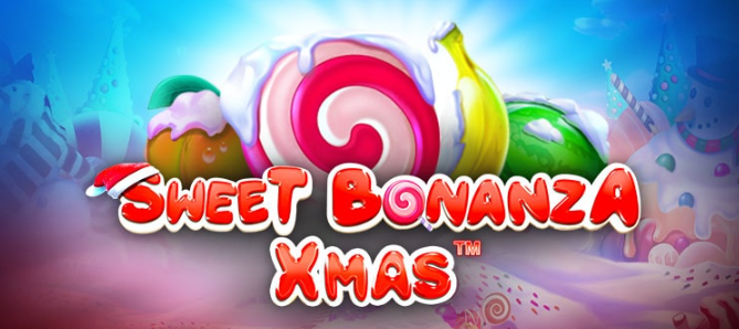 Sweet Bonanza Xmas, slot natalino, Pragmatic Play, jogo de azar, Cluster Pays, gráficos festivos, Rodadas Grátis, multiplicadores, mecânica de cascata